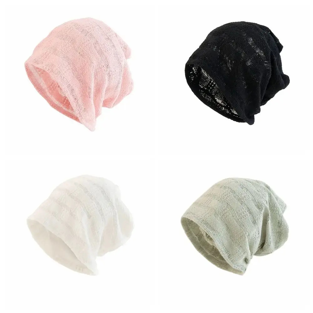 أزياء جوفاء جوفاء السترة قبعة حلوة رقيقة محبوك قبعة تنفس الكورية نمط قبعة واقية من الشمس في الهواء الطلق