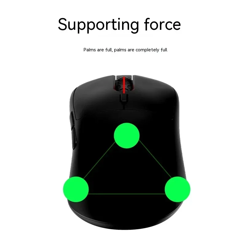 Incott GHERO Pro Mouse Dual Mode Wireless RGB Low Latency PAW3395 Sensor Gaming Mouse Ergonomics Pc Gamer Accessories Office