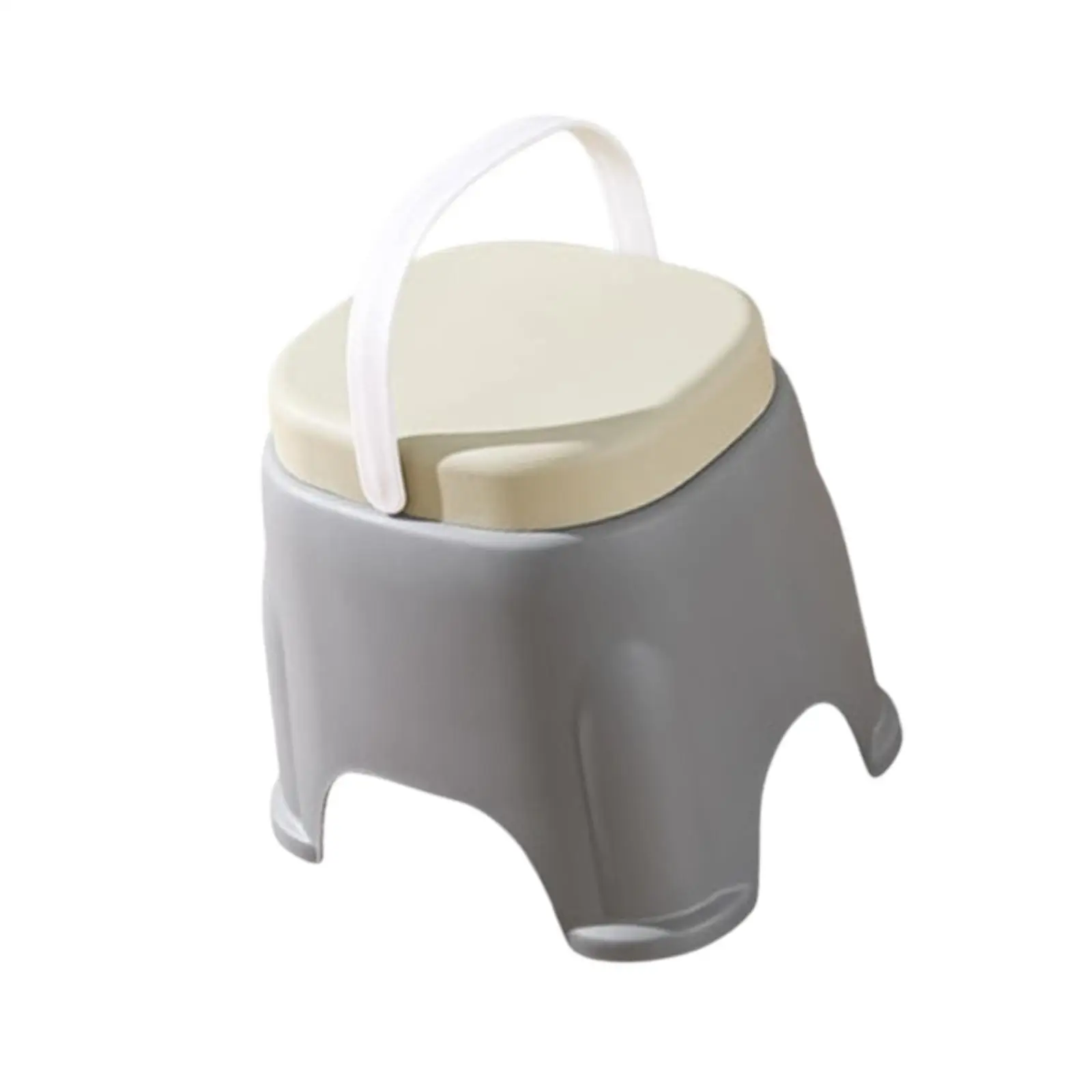 

Shower Stool with Handle Non Slip Step Stool for Garage Dining Chair Home