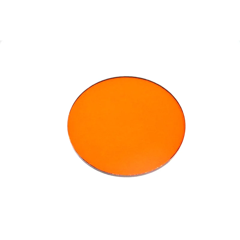 CB565 CB550 Long Wave Pass Filter Front Cut-off Filter Φ50mm Φ20mm Thick-2mm 3mm Orange Glass 1PCS
