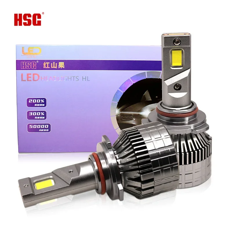 

HSG china Auto LED headlight super white spotlight 9005 85W car lighting accessory led car bulb