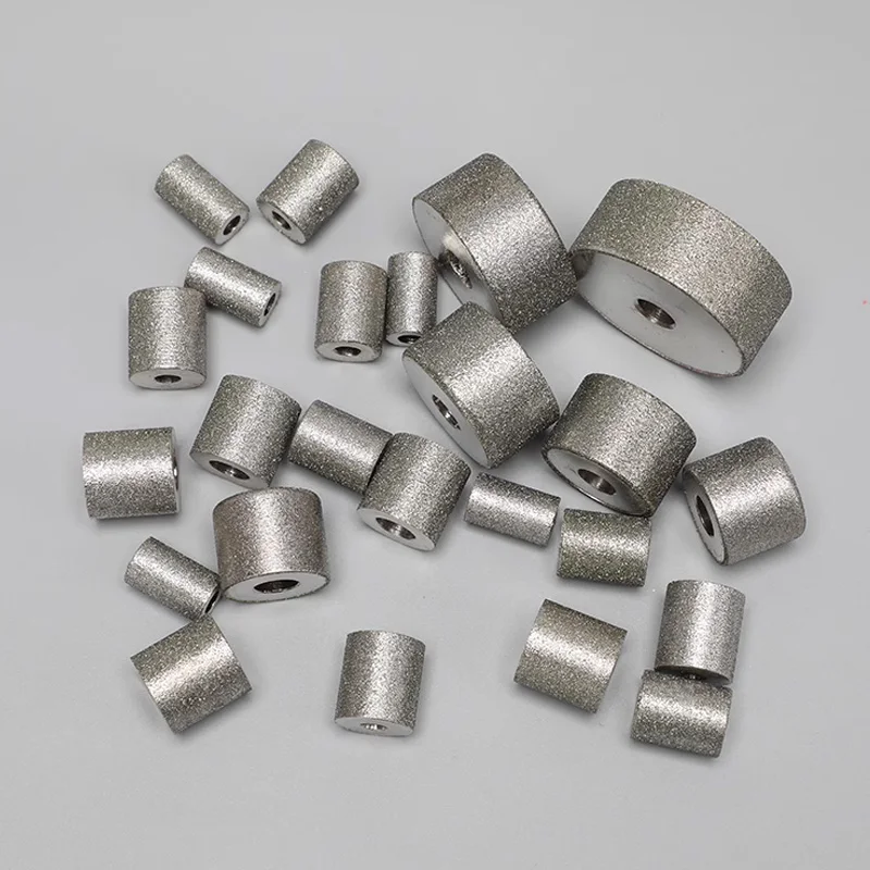 Electroplated Diamond Parallel Small Grinding Wheels Inner Circle for Tungsten Steel Alloy Glass Ceramic Magnetic Material