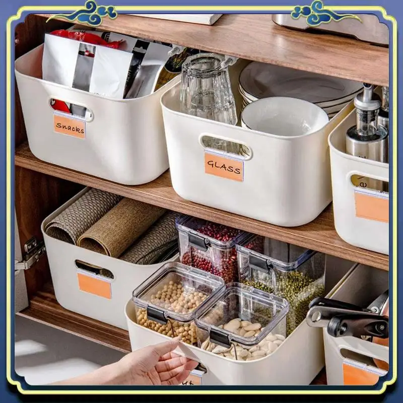 A86P-280PC 8X4.2Cm Clear Plastic Label Holders For Wire Shelf Retail Price Label Basket Labels Clip On Labels