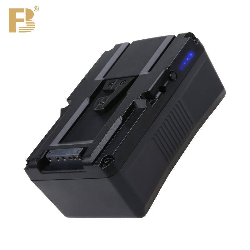 FB V Mount Battery VLB-140W Broadcast V Lock Battery for LED Video Light Photographic Light Camcorder Fill Light Power Monitor