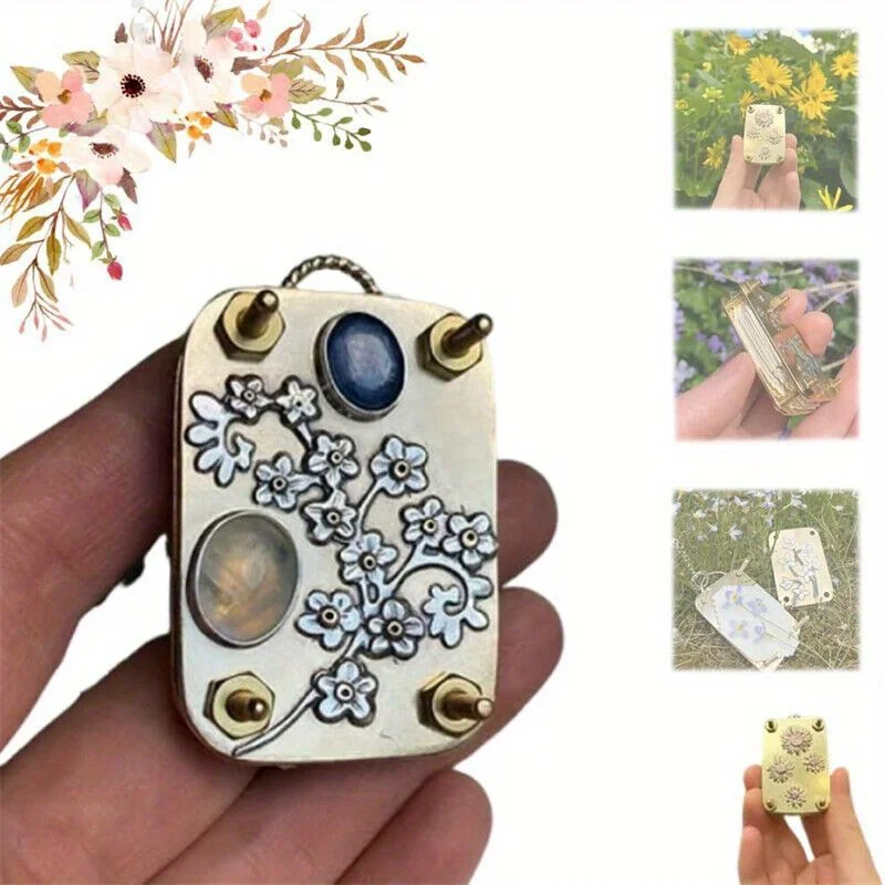 Mikro-Blumenpresse DIY Set zur Pflanzenkonservierung, Kunst- und Bastelset, Geschenk für Bastler – Detail 1