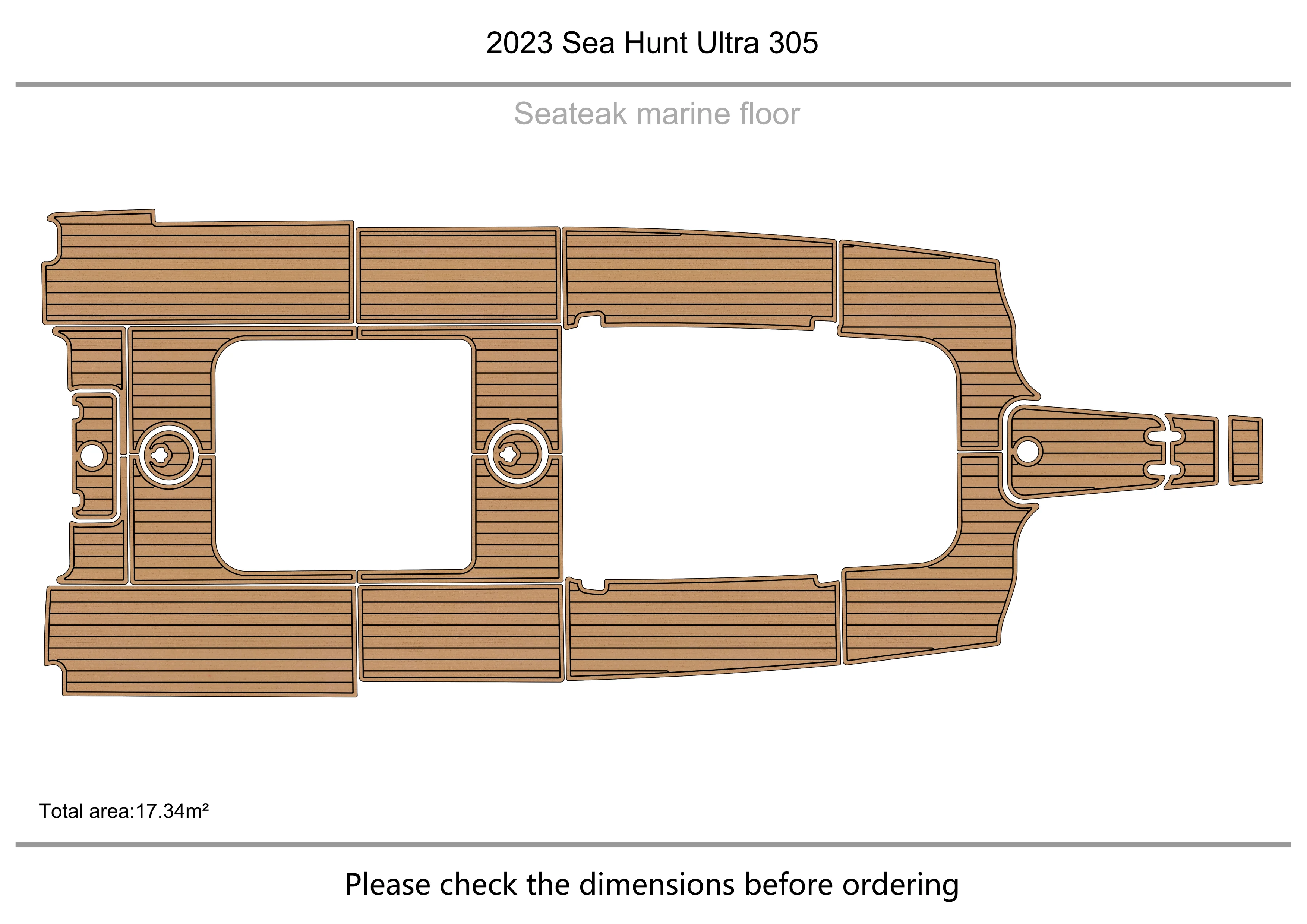 2023 SeaHunt ULTRA 305  Cockpit 1/4