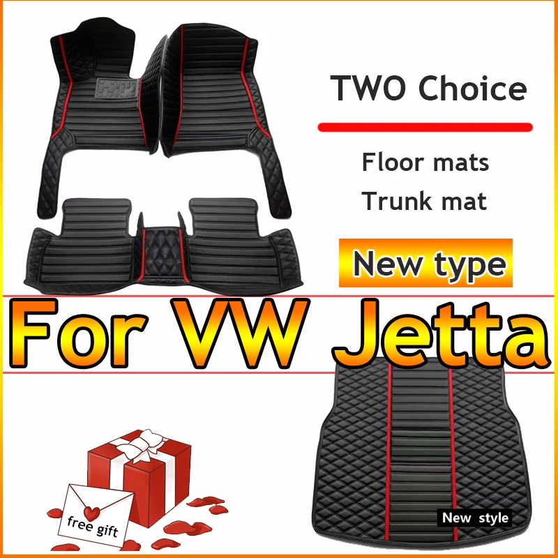 

Автомобильные коврики для VW Jetta MK6 2011-2016, аксессуары для интерьера автомобиля, кожаные коврики, коврики