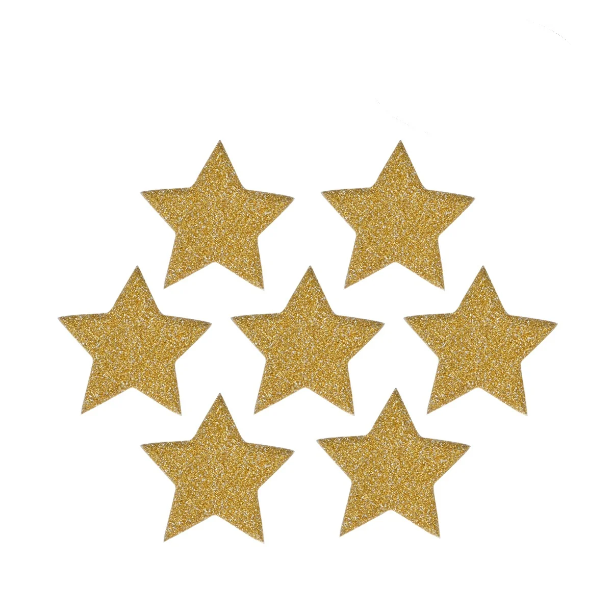 

200Pcs 30mm Golden Glitter Confetti Scatters Five-Pointed Stars Wedding Table Decor Confetti Scatters Wedding Decorations