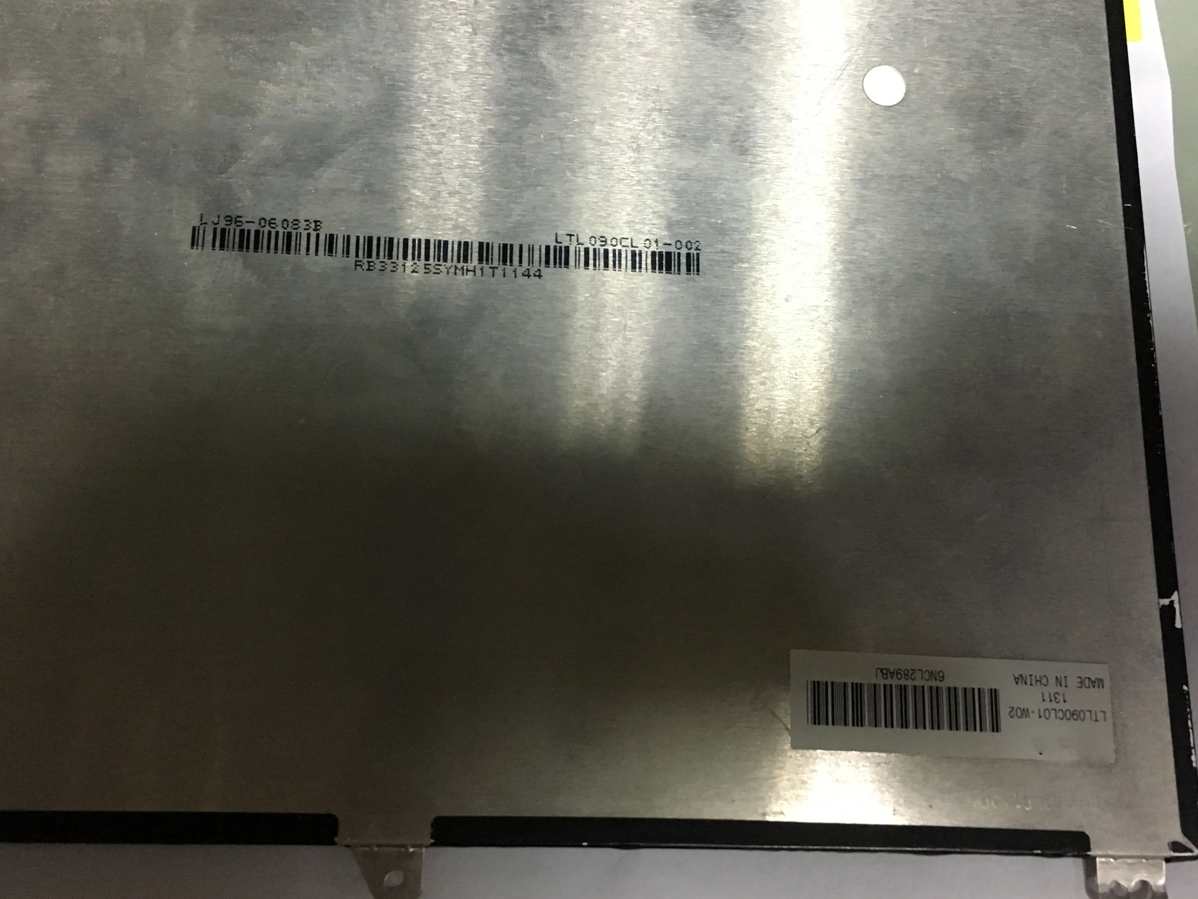 New LTL090CL01-002 LTL090CL01-W02 9.0 inch panel type a-Si TFT-LCD, LCD module  Resolution 1920 (RGB) × 1280, 256PPI