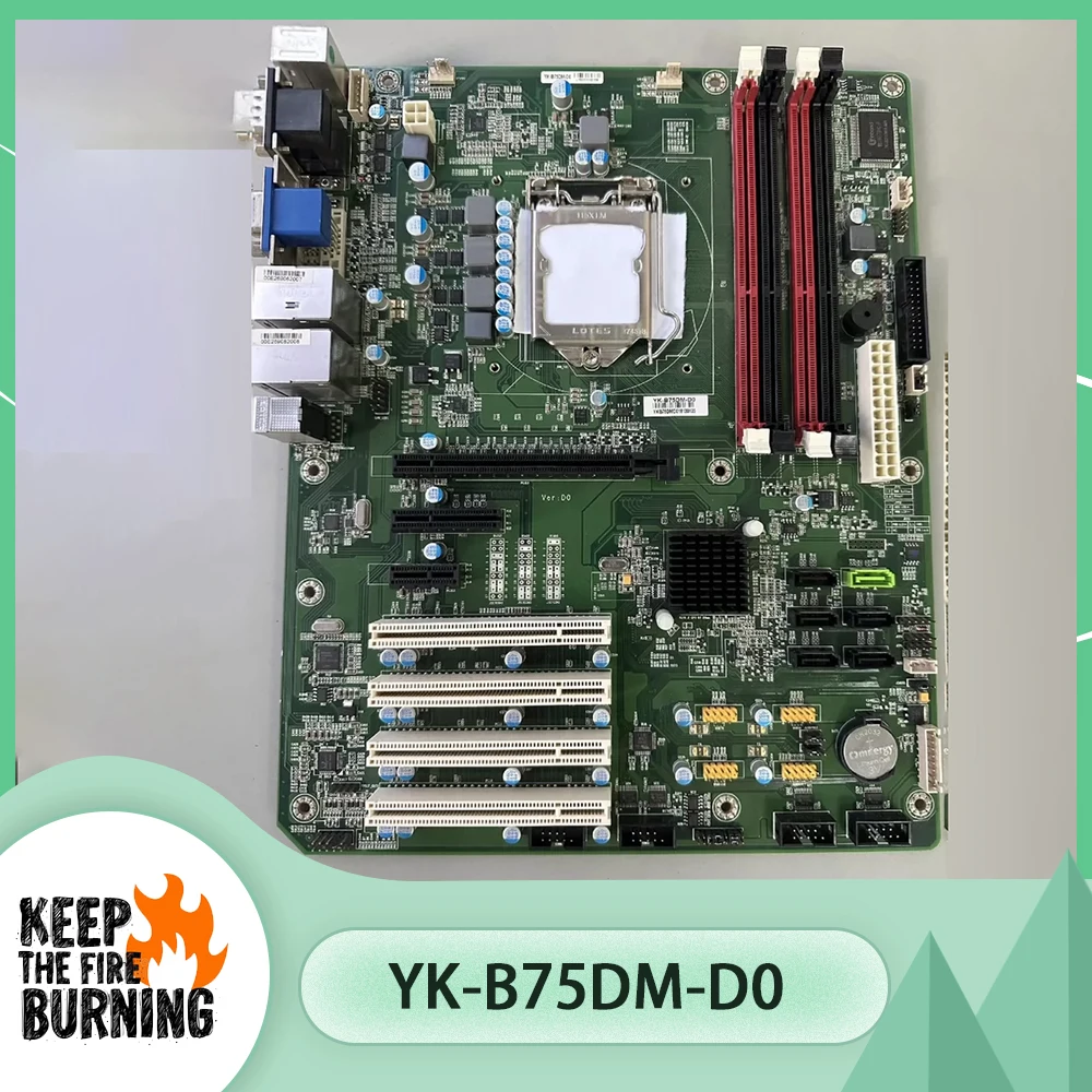 

YK-B75DM-D0 Industrial control motherboard Supports 2nd and 3rd generation CPU AIMB-781EO