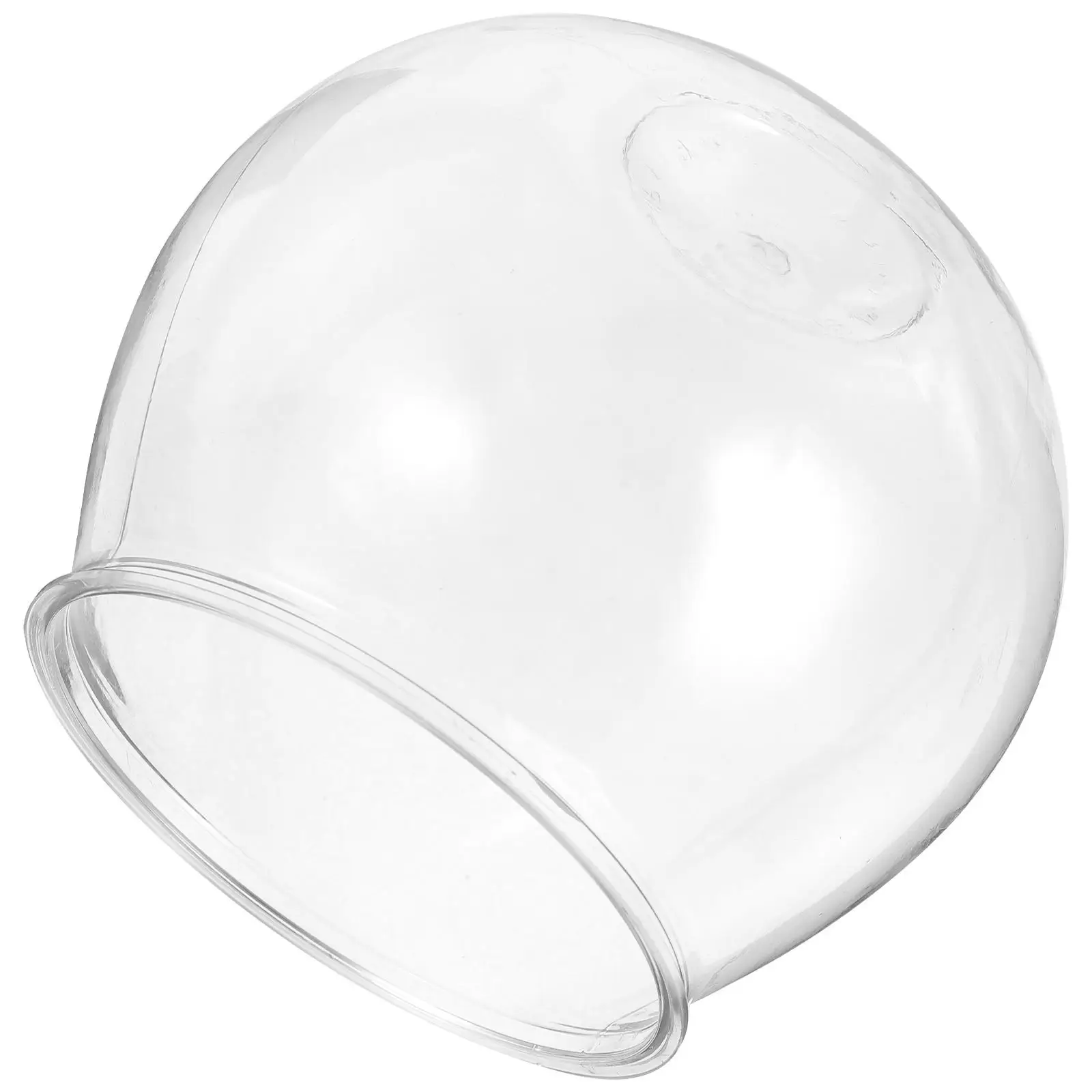 

Mini Fish Tank Portable Bowl Decor Holder Round Small Plastic Goldfish Plant Terrarium