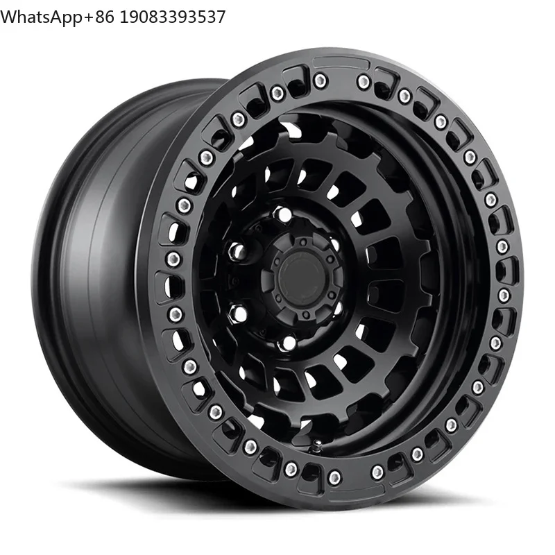 Off-road Wheels 4x4 15 16 17 18 19 20 Inch Aluminum Custom  Negative Positive Forged Beadlock Rims for Toyota FJ Cruiser