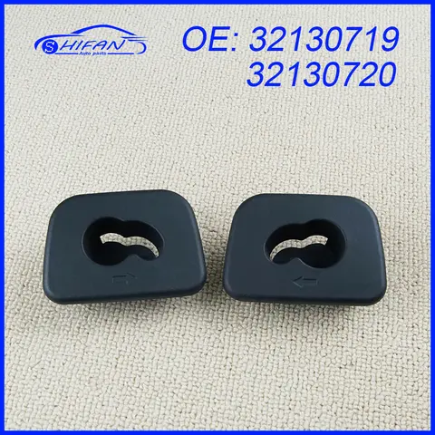 32130719 32130720 볼보 XC40 XC60 XC90 V60 V90 자동차 액세서리 용 블랙 행거 후면 행 후크 클립베이스 커버 31672280 31672282