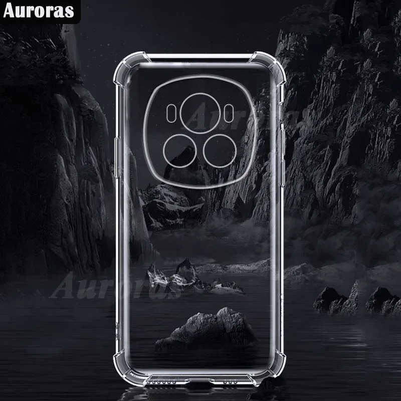 For Honor Magic6 Pro 5G Case Transparent Airbag Shockproof Silicone Soft Shell For Honor Magic 7 Lite Pro 6 5 Pro Cover Fundas