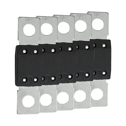 Imagen 2 del producto MEGA fusible de calidad Superior para coche, accesorios de herramientas de fusibles de 60A, 80A, 100A, 125A, 200A, 250A, 300A, 70V, 48V, 5 piezas