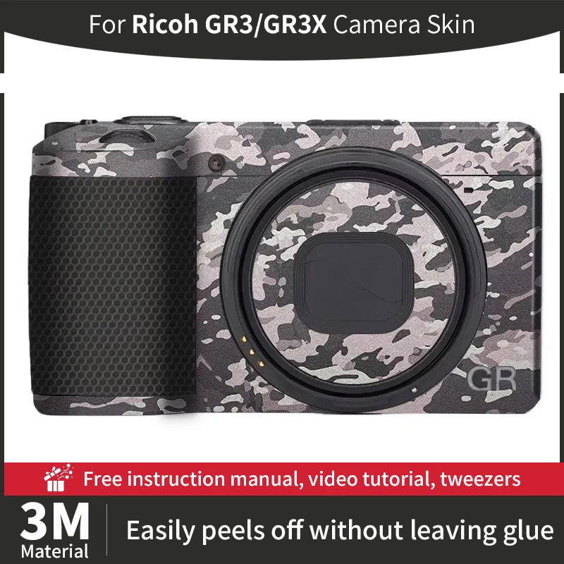 Для Ricoh GR iii/GR iii X кожу камеры Ricoh GR3/GR3X кожа против царапин наклейка для камеры защитная пленка больше цветов