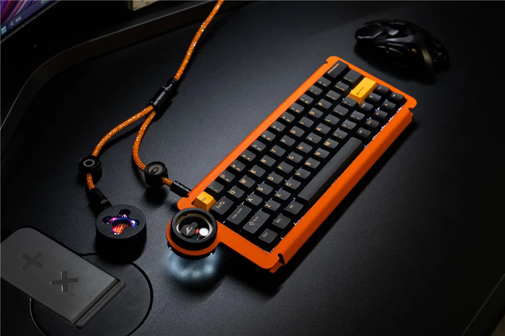 WINSHOP Split Dual 8K Gaming Cable AM Edition Esports Level Low Latency Type-C Universal Computer Gaming Accessories