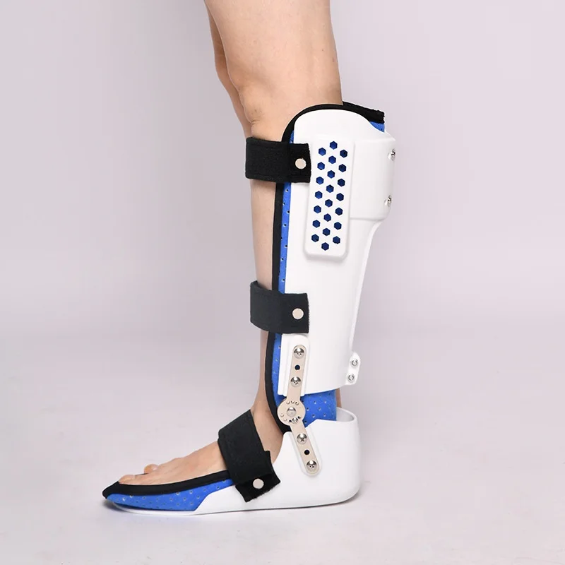 

Удобные дышащие ортопедические бандажи для поддержки лодыжки Производитель регулируемых щитков для ног для реабилитационного оборудования