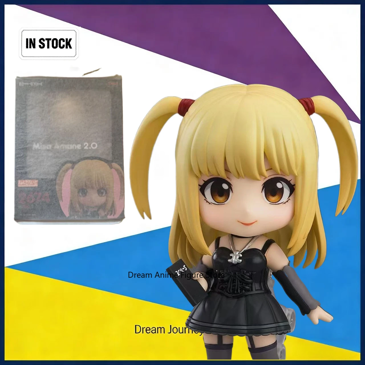 

In stock Original GSC Nendoroid 2674 Death Note Mikai Sand Version 2.0 Action Figure Gift Collection