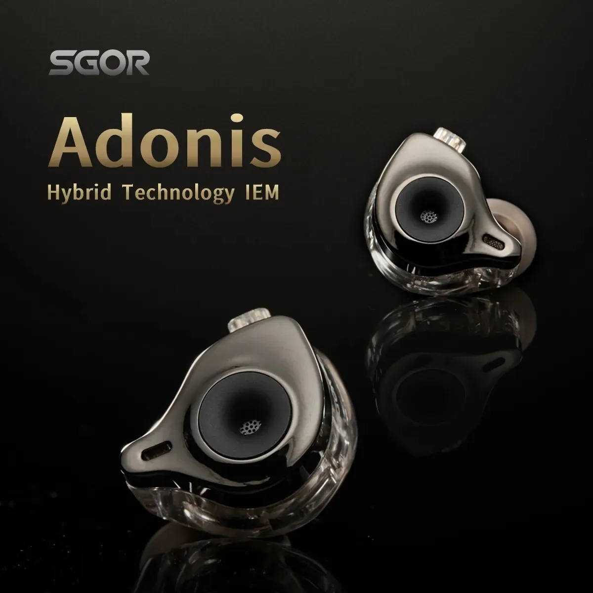 SGOR Adonis 1DD+1BA Hybrid Technology Earphones In Ear Monitor HIFI Super Bass Earbuds High Sound Quality Music Headphones VENUS