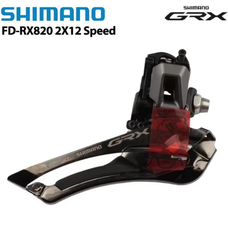 シマノ GRX FD-RX820 フロントディレイラー 2x12速 ブレイズドオン