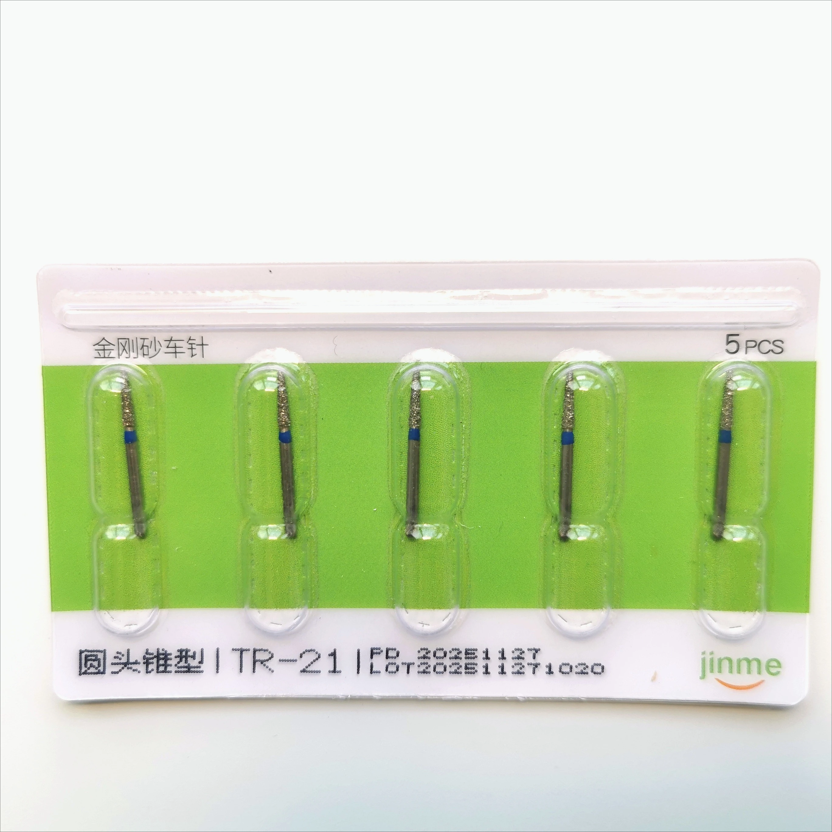 Dental Burs TR Series for High Speed Handpiece - Diamond Zirconia Ceramic Grinding Polishing Rotary Instrument 5pcs/Box - view 6