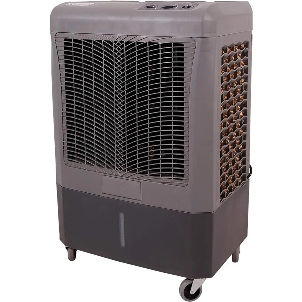 Portable Swamp Coolers - 3100 CFM MC37M Evaporative Air Cooler with 3-Speed Fan - Water Cooler Fan 950 sq. ft.Gray