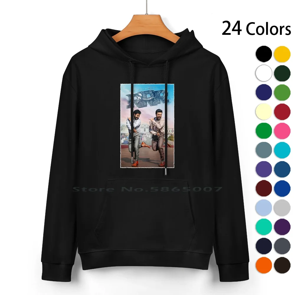 Rrr Pure Cotton Hoodie Sweater 24 Colors Rrr Hindi Ss Rajamoulis Rise Roar Revolt Jr Ntr Komaram Alluri Sitara Lady Sarojini