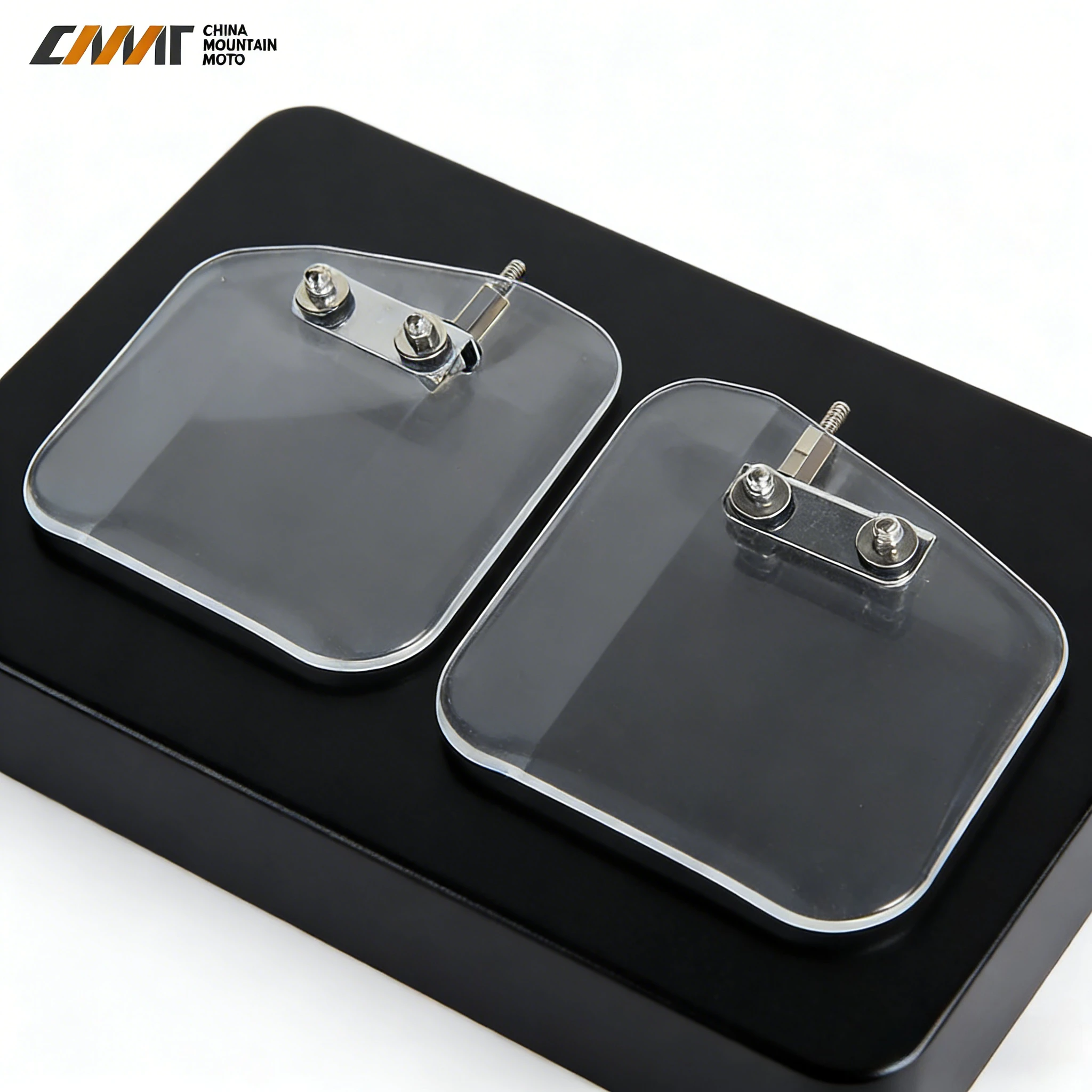 

Clear Motorcycle Mirror install windshield Spoiler case for HONDA GoldWing GL1800 2001-2011 F6B 2012-2017