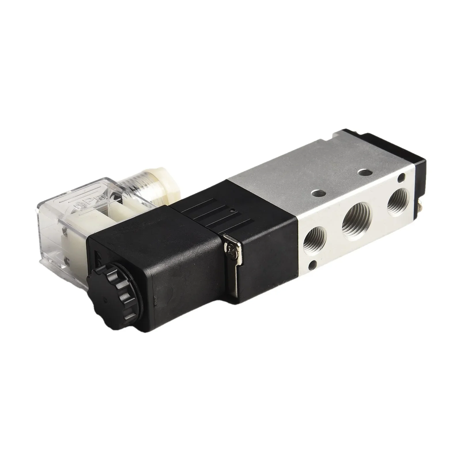 1pcs Solenoid Valve DIN Socket Type Outlet Type Aluminum Alloy 6 Sealing Ring Design High Fit Good Sealing Water Tools