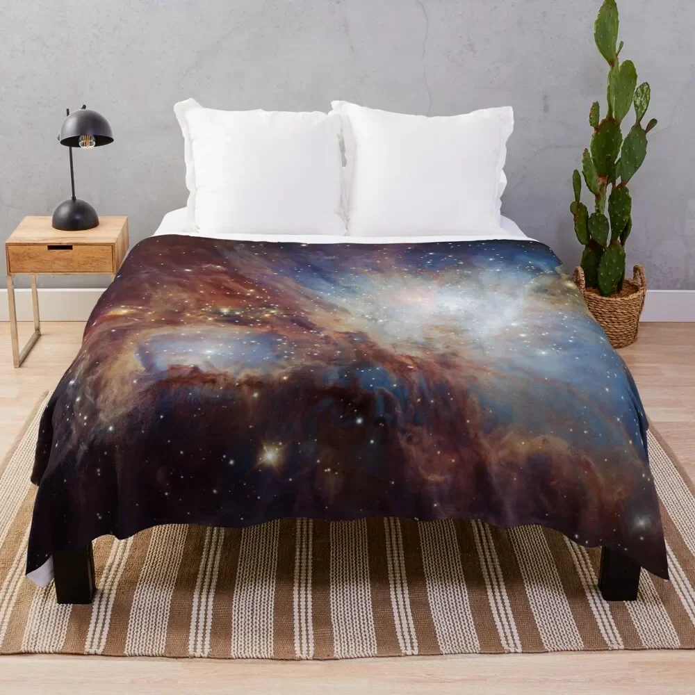 Orion Nebula star formation M 42 Messier 42 ESO Space Telescope Picture HD HIGH QUALITY Throw Blanket Luxury St Sofa Blankets