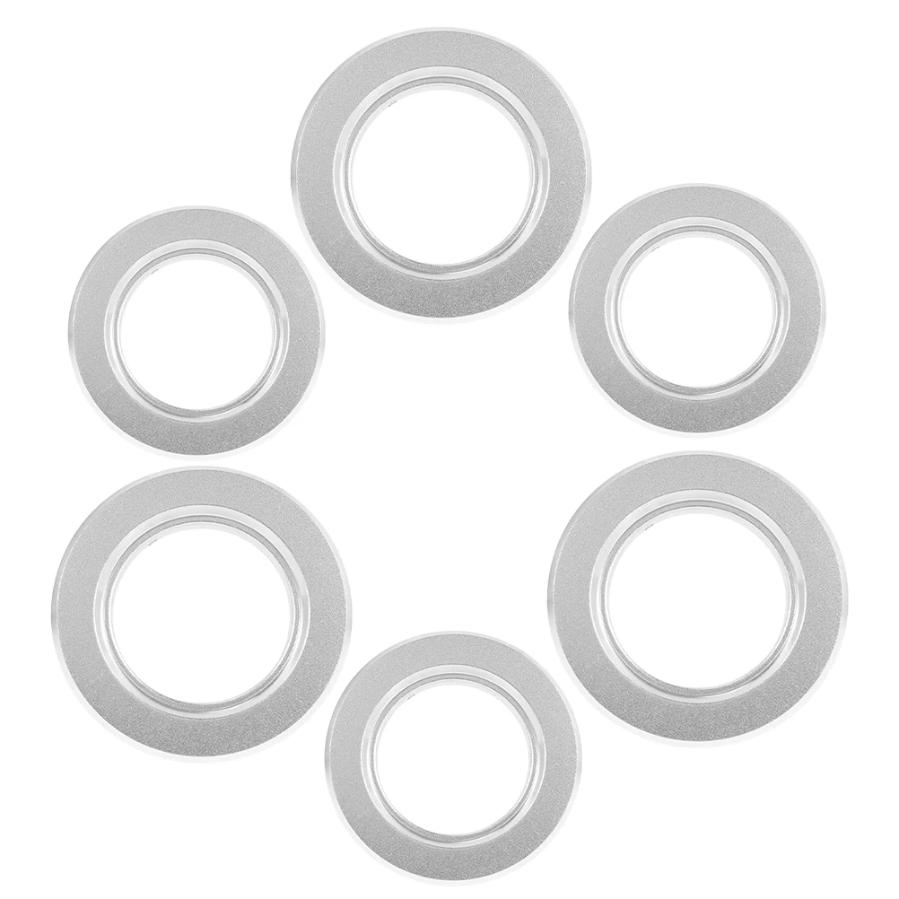 

6pcs Parrot Nest Box Bird House Circle Guards Hole Protector Metal Rings 55mm 75mm Breeding Accessories Practical Gifts