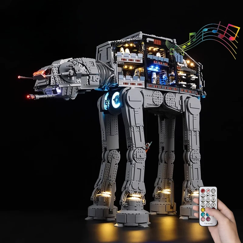 

Комплект светодиодного освещения без модели, подходящий для LEGO Star AT AT 75313, война (без строительных блоков)