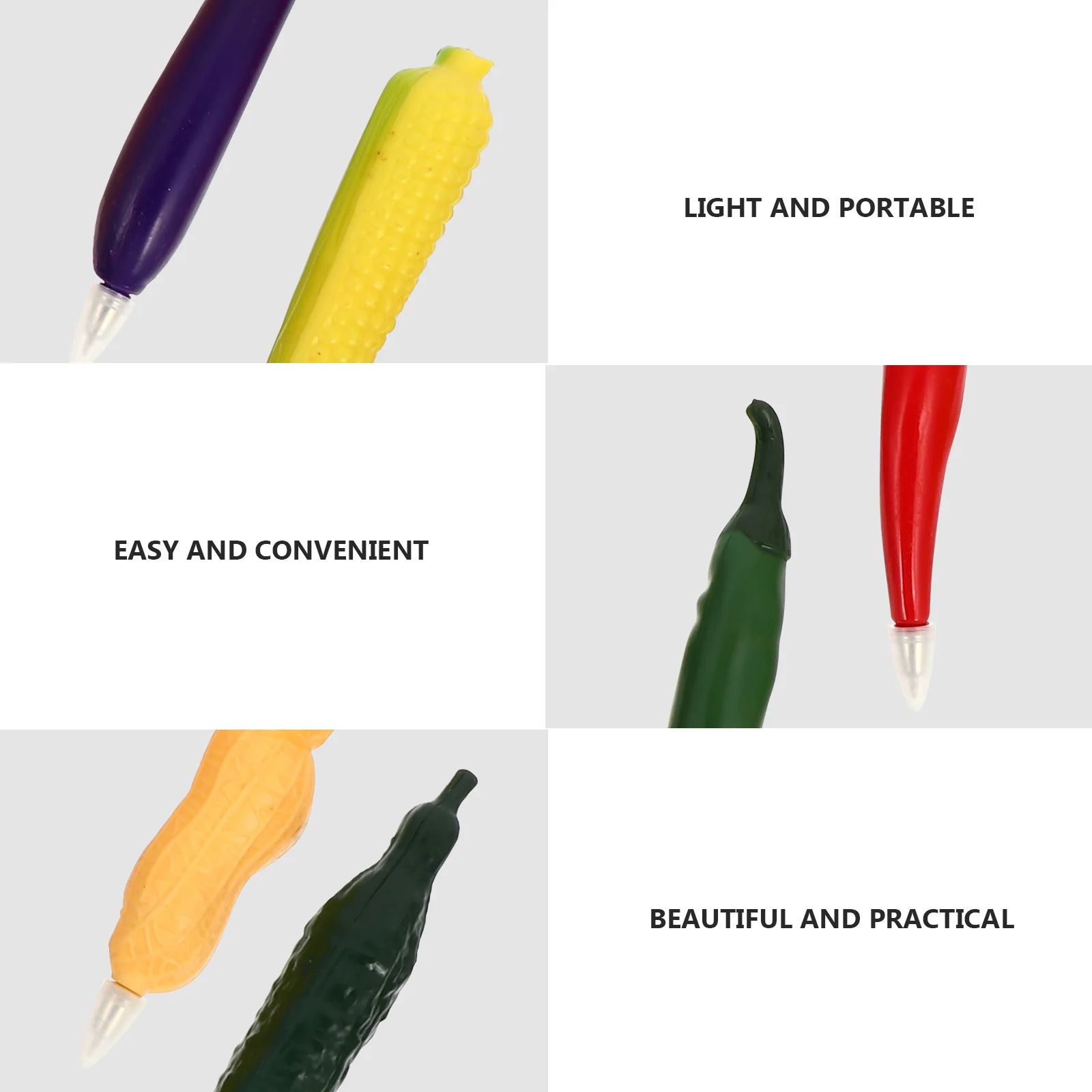 

9Pcs Fruit Shaped Cartoon Gel Ink Pen Set Smooth Writing Student Roller Ballpoint Signature Office Pens Gel Ink Pen