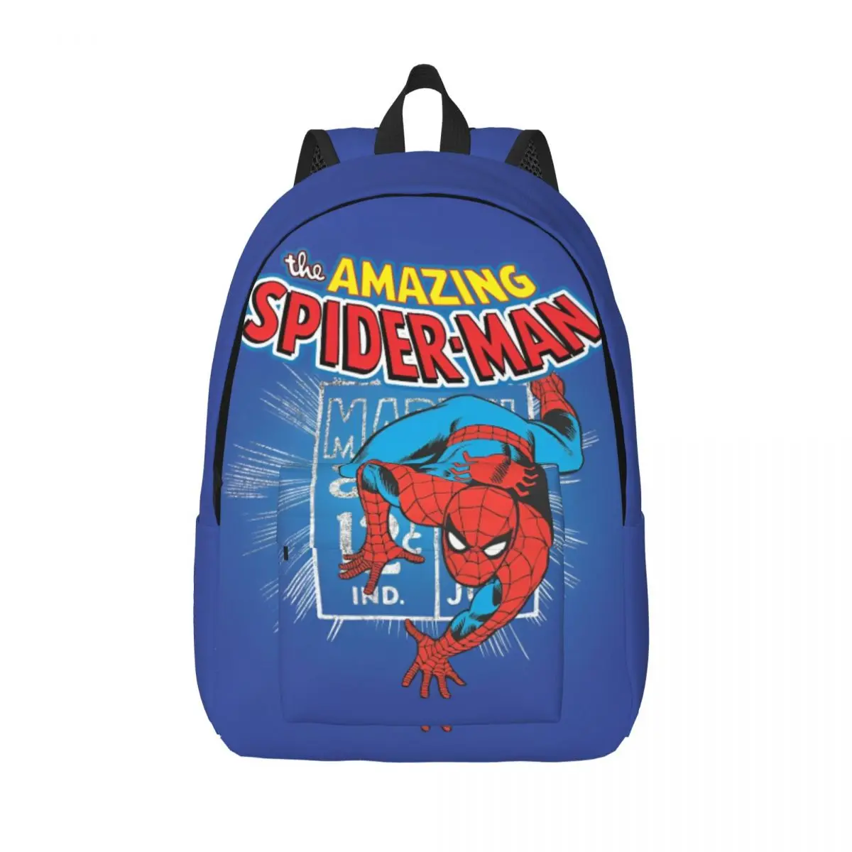 Spider Man Retro Price Graphic Backpack Student Unisex Pattern Backpacks Stylish School Bags University High Quality Rucksack