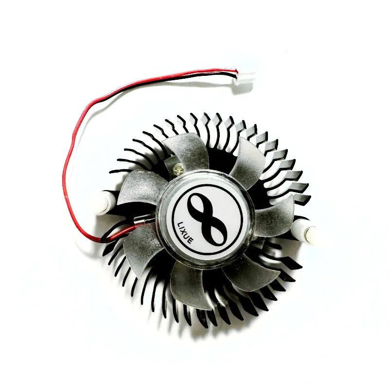 DC12V 0.1A 50mm Diameter BGA Fan Graphics Card Fan Bridge Chips Fan with Heat sink Cooler  circular cooling Fan 2pin