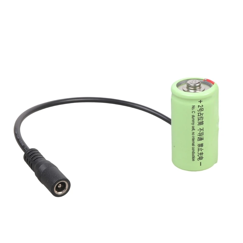 LR14 C Battery Simulators 0V None Conductives With 5.5x2.1mm 5.5x2.5mm Input Interfaces For DIY Electronics Projects 83CE