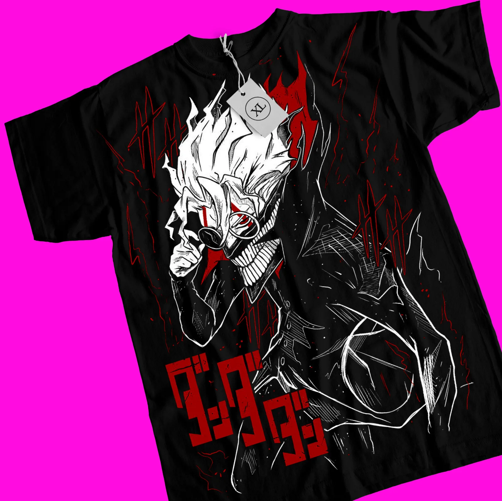 Dandadan Okarun tişörtünün tüm boyutları Momo ayase'nin hediyesine özeldir.