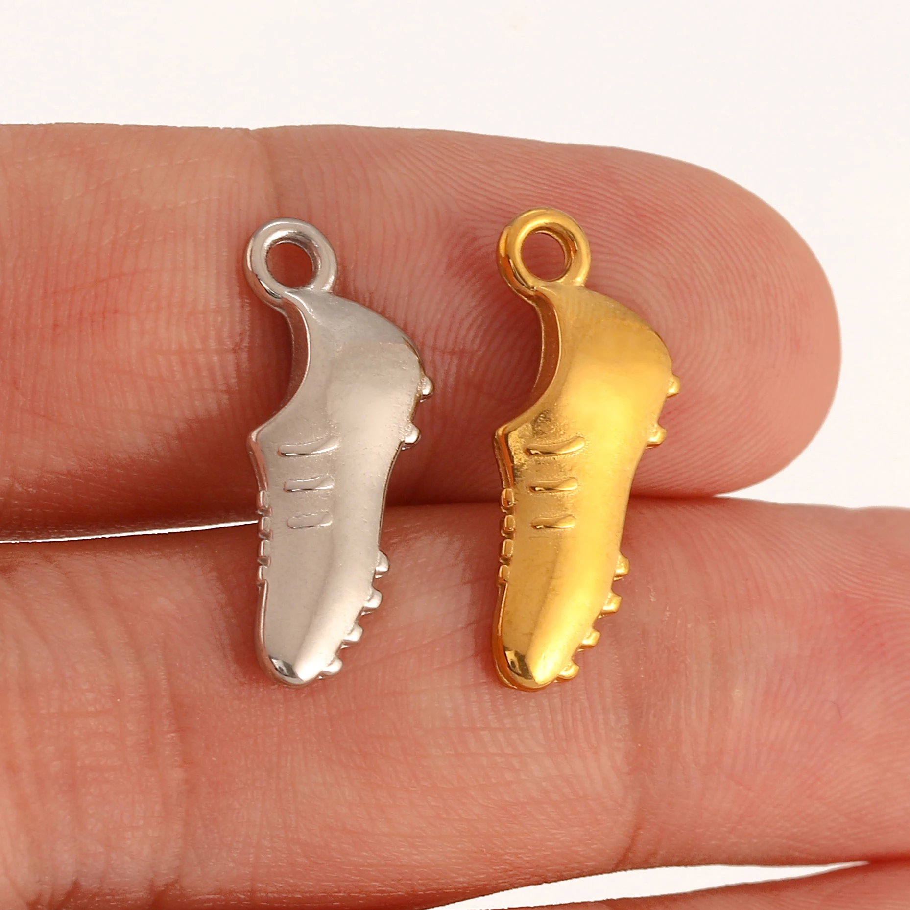 3 Stück schöne Dinosaurier/Wal/Marine Schildkröte/Herz Charms Edelstahl Tiere Anhänger für Halskette Armband DIY Schmuckherstellung – Detail 18