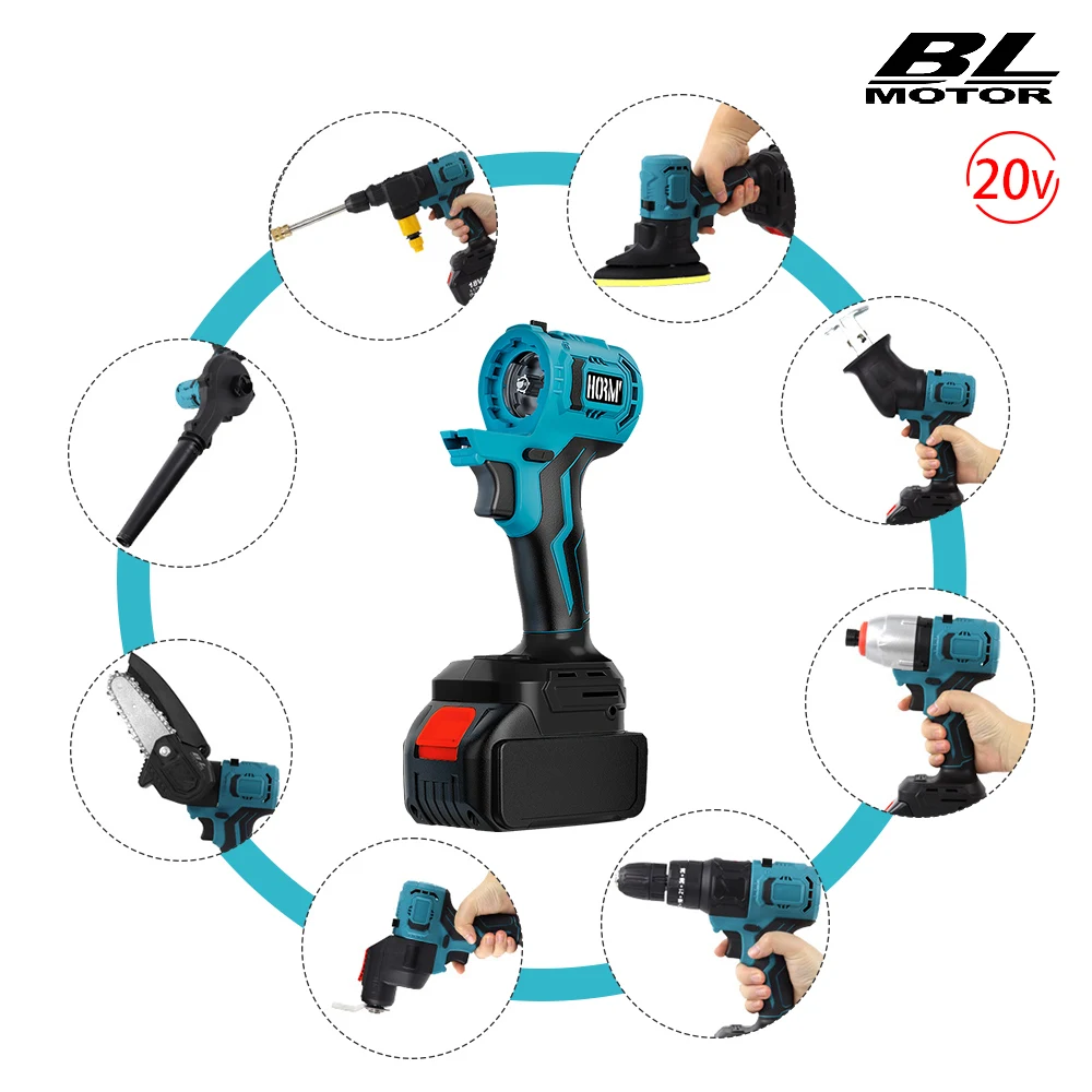 Brushless Multifunctional Tool Electric Treasure Screwdriver Drill Polisher Reciprocating Saw Polisher Power Air Pump Accessory