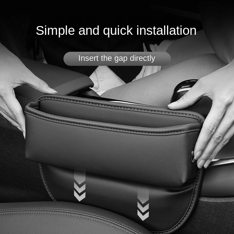 

For Mercedes Benz CLS GL R SLK A B C S Class Car Seat Crevice Storage Box Cup Key Phone Reserved Charging Portable Organizer Bag