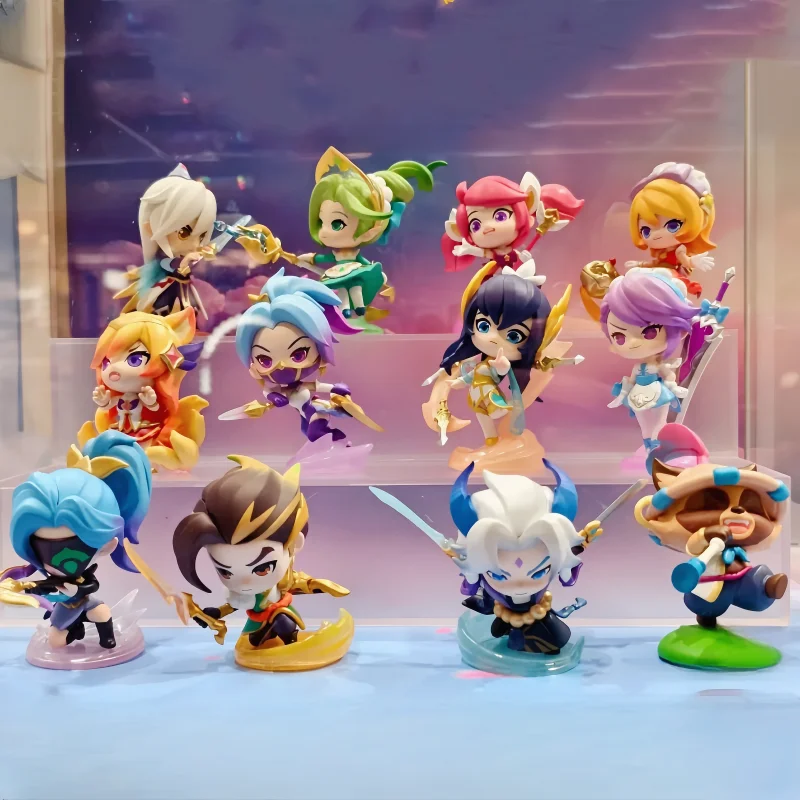 heroi-equipe-taticas-pequeno-heroi-jogo-serie-caixa-cega-trabalho-manual-yasuo-ahri-inoubliado-yone-gwen-irelia-talon-anime-modelo-brinquedo-presentes