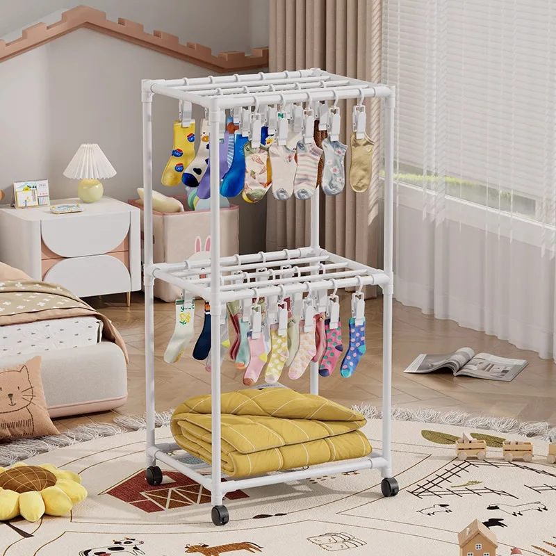 Storage artifact balcony floor drying rack drying rack