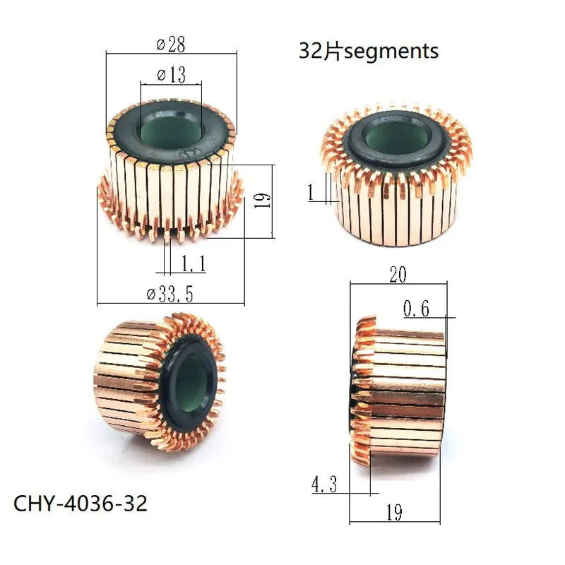 

28*13*19*32P Rectifier Reverser Copper Head Chy-4036-32