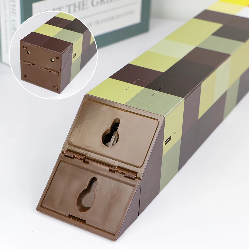 Brownstone Flashlight LED Night Light Bedroom Decorative Light Color Changing Bottle Weapon USB Charging with Buckle Kids Gift