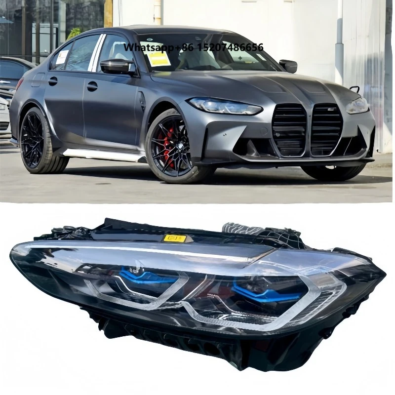 High Quality 36W LED Laser Headlights for M3 M4 G80 G82 New with 6000k Temperature