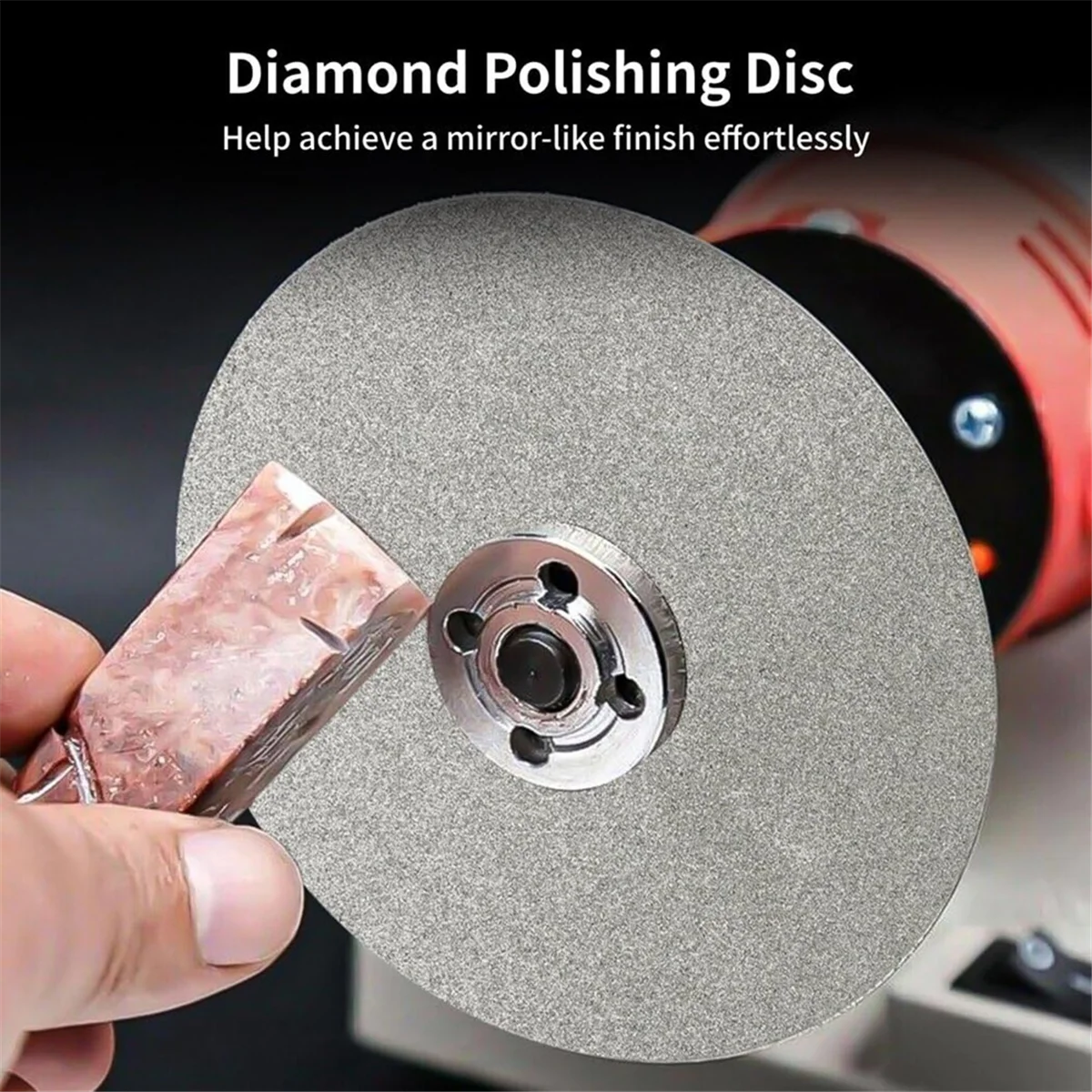 Diamond Polishing Disc Set 6 PCS, 6Inch Diamond Flat Lap 80/400/600/800/1500/3000 Grit Wheel Lapping Grinding Disc Tool-WorthOwn