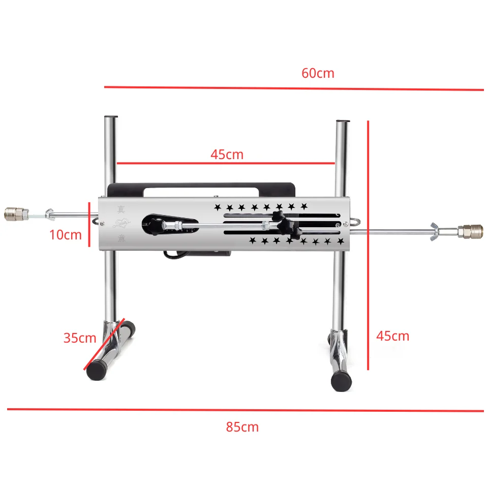 Sex Machine With Wired and Dual Control APP Silent 120w/70w Love Machine With Dildo for women 3-15cm Stroke Sex Toys Machine Gun