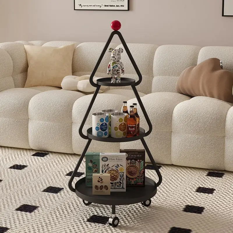 Creative Christmas Tree Side Table Minimalist Modern Decor Sofa Living Room Portable Removable Storage Bedside Organizer Rack