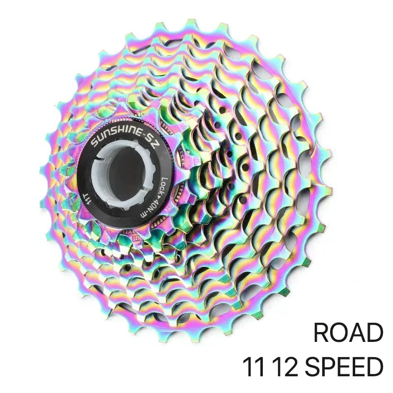 Road bike cassette flywheel freewheel ultralight 11s 12s uni-body hollow tech 11 12 speed 11v 12v Cycling Sprocket K7 Gravel HG